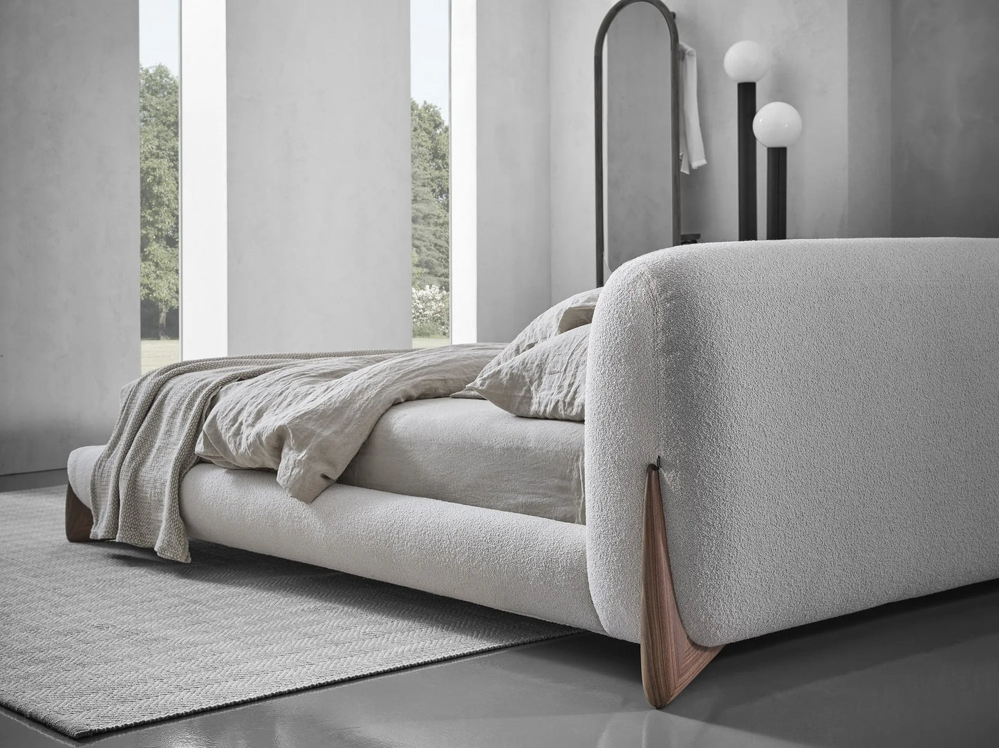The Serene Lamb Low Bed