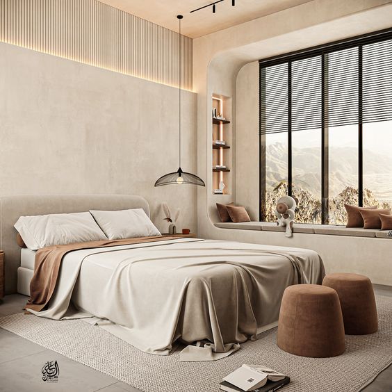 The Serene Lamb Low Bed