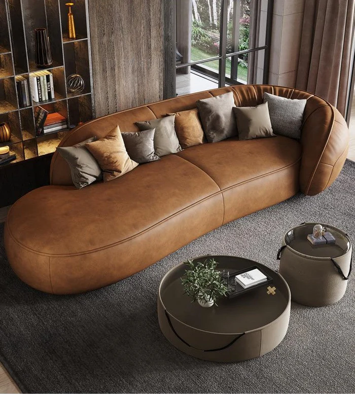 Stigr Lixra Designer Leather Sofa