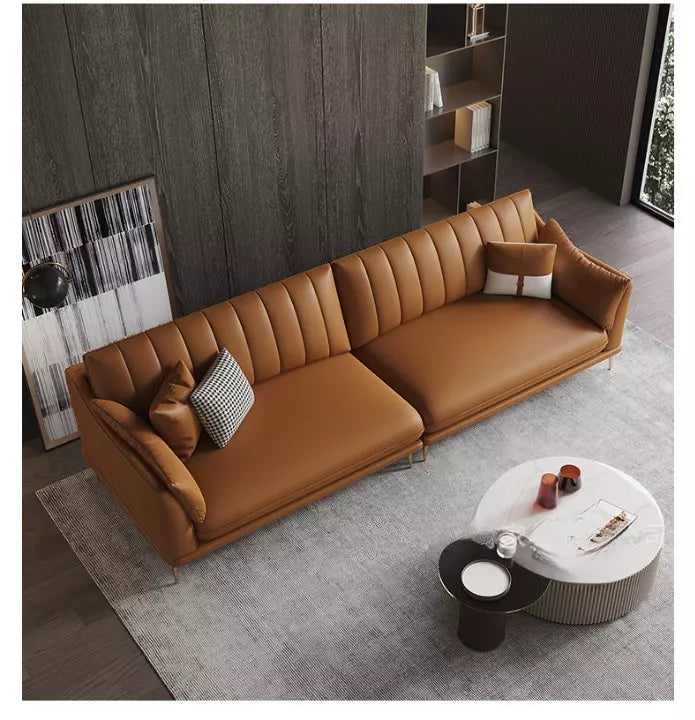 The Londres Briggita Leather Sofa