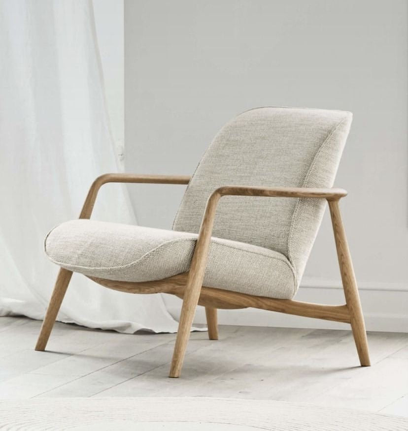 Oak Bowie Sessel Arm Chair