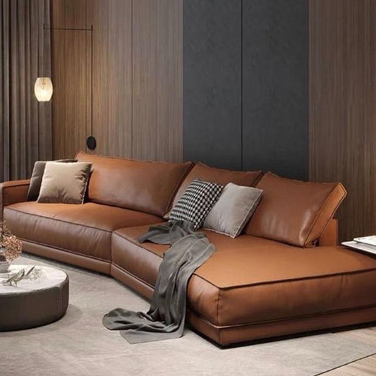 Cowhide Luxury Leather Sofa