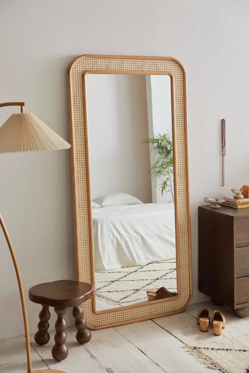 Mabelle Detailed Standing Mirror