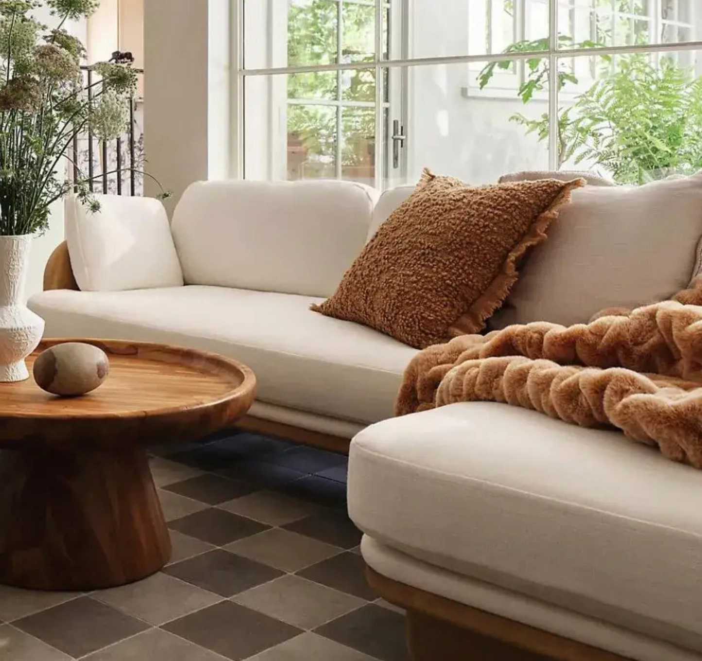 Aurea Ligna Oak Corner Sofa