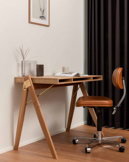 Fielar Oak Desk