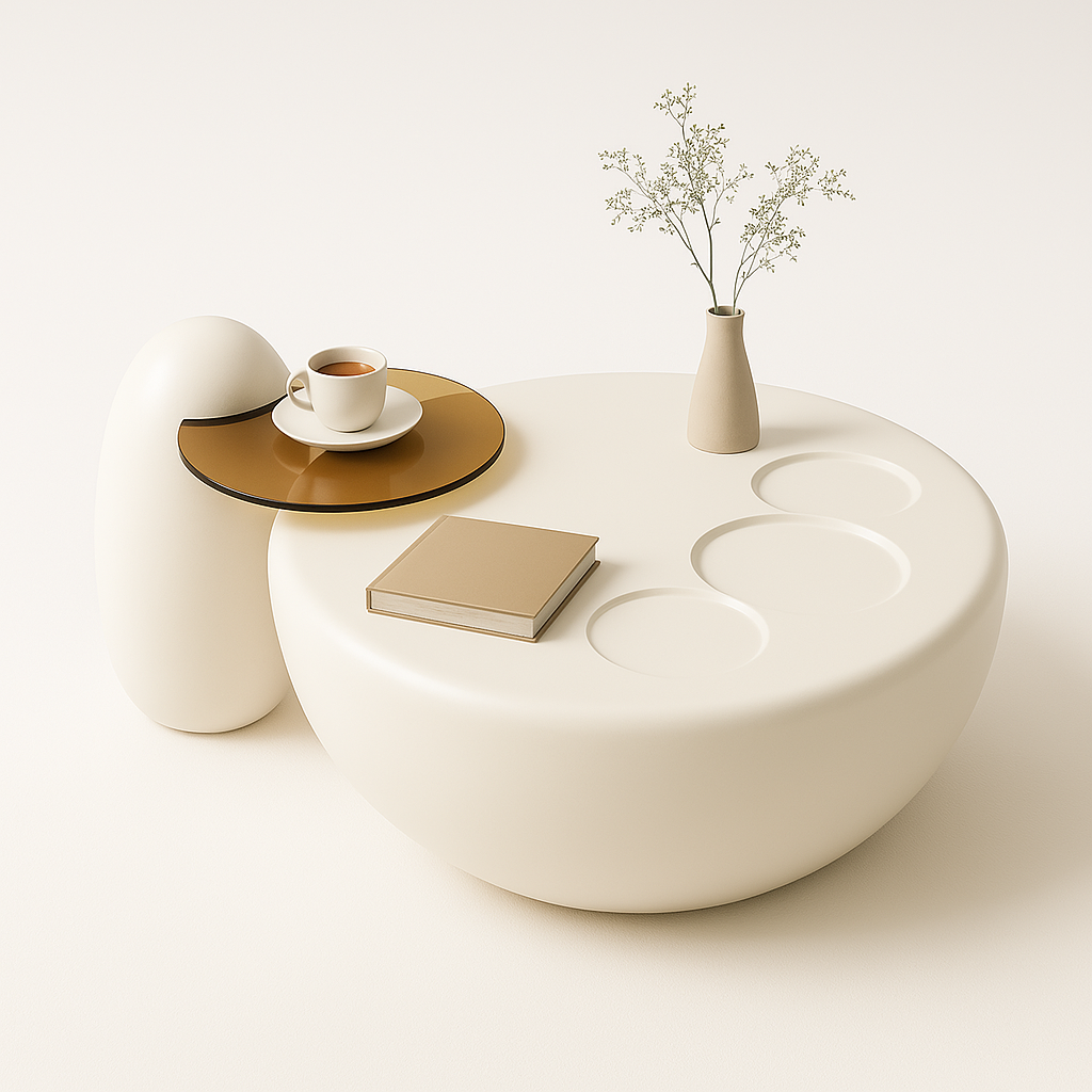 Un Trio Coffee Table Set