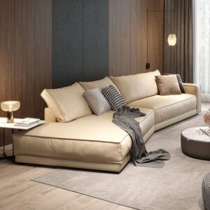 Cowhide Luxury Leather Sofa