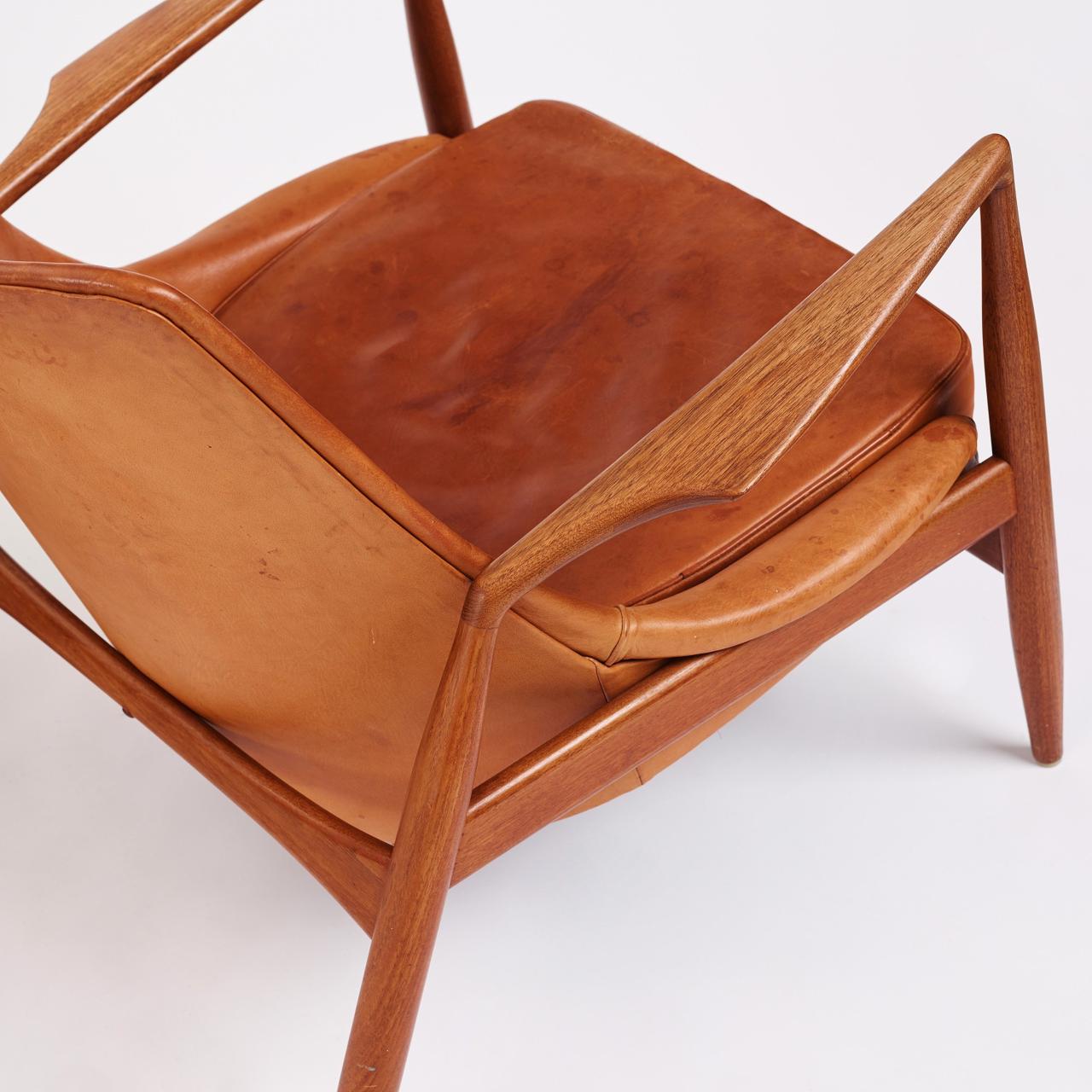 Kofod Larsen Italian Vintage Wood Armchair